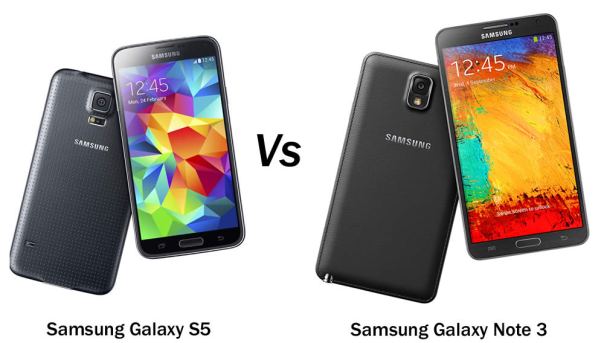 Samsung-Galaxy-S5-vs-Samsung-Galaxy-Note-3