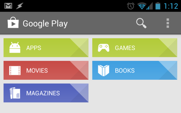 Google Play Screenshot